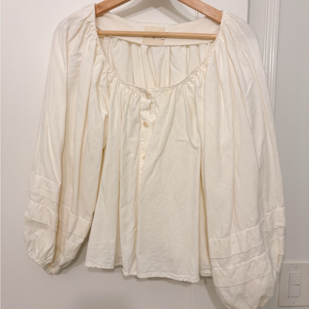 Rudy Jude Diana Blouse, Sea Salt XS